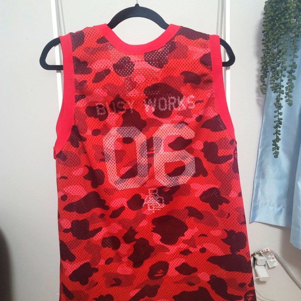 BAPE BUSY WORKS JERSEY
